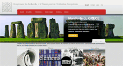 Desktop Screenshot of grece-fr.com